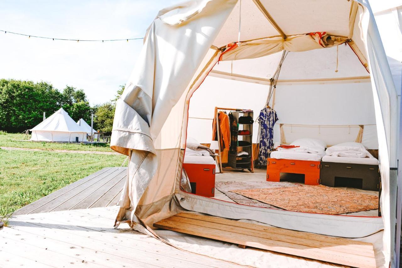 Hotel Domo Camp - Nature Glamping Hof Viehbrook Rendswuhren Esterno foto