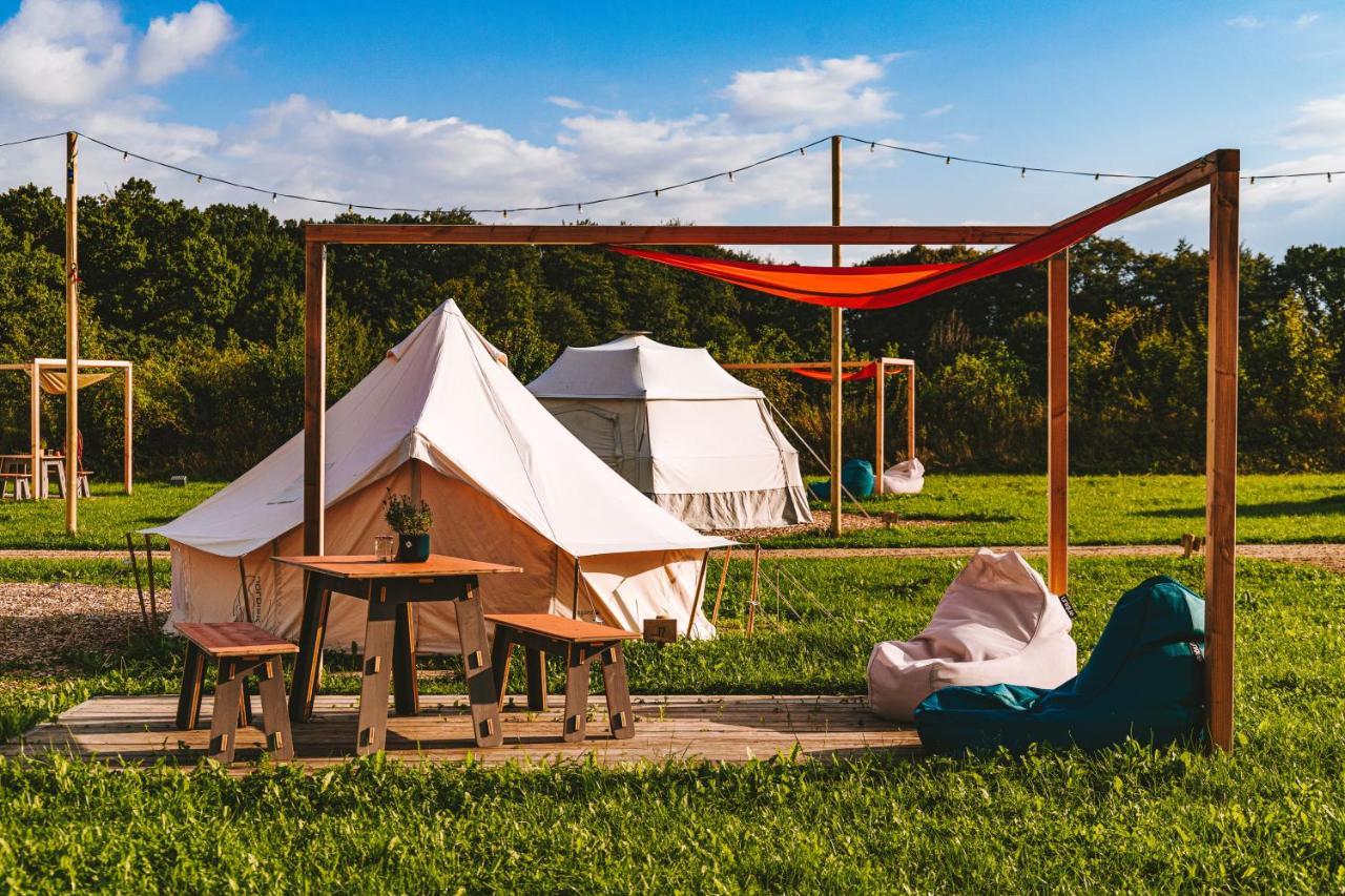 Hotel Domo Camp - Nature Glamping Hof Viehbrook Rendswuhren Esterno foto